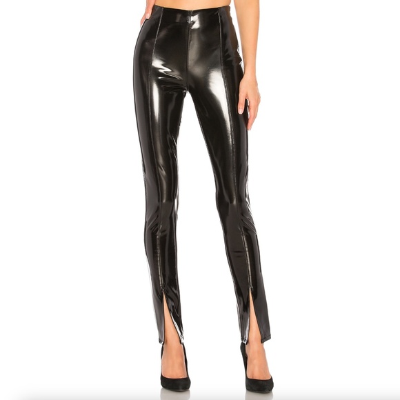 BLANKNYC Faux Patent Leather Leggings In Dominatrix Size 31 - Picture 2 of 14
